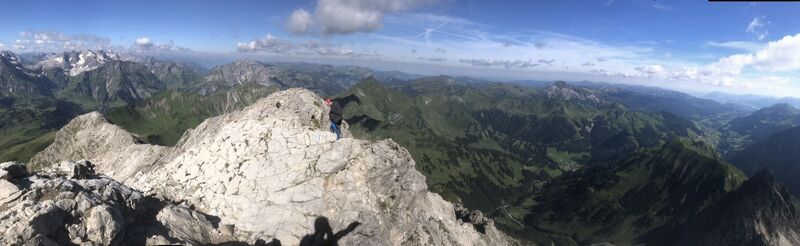 Foto von Alexis Hurtaut entlang der Tour
