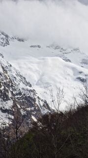 Foto de Fabrizi Mellano a lo largo del recorrido
