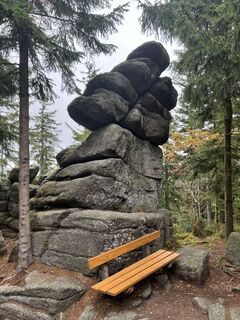 Foto von Anna Lenart entlang der Tour
