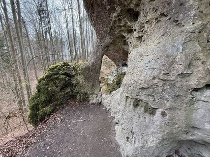 Foto de Norbert Herbig a lo largo del recorrido