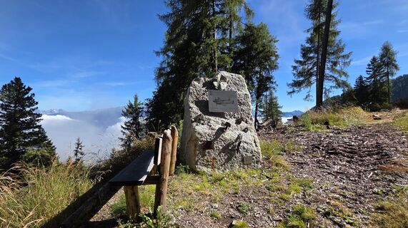 Foto von Helmuth Ammerer entlang der Tour