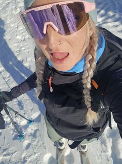 Fotografie z Tina na trase