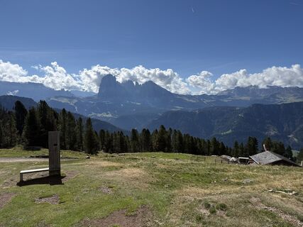 Photo de Ugo Rocca le long du parcours