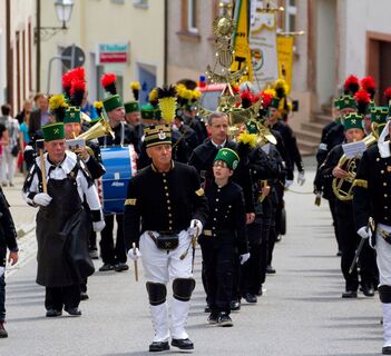 Bergparade im Erzgebirge
