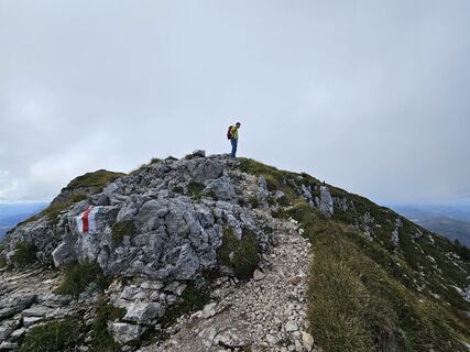 Foto von Marco entlang der Tour