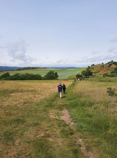 Zdjęcie z Ralf Hilprecht wzdłuż trasy