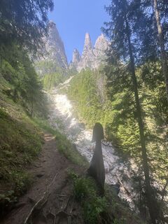 Foto von Michael Christoph entlang der Tour