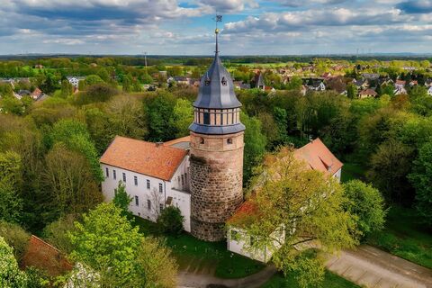 Diepholzer Schloss von oben