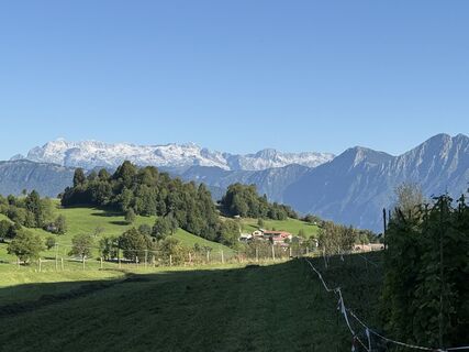 Foto von Cornelia Egger entlang der Tour