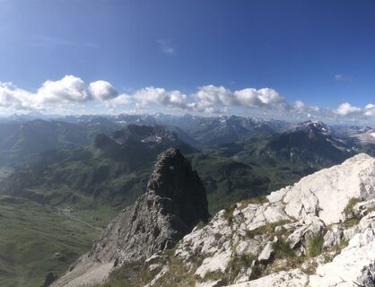 Foto von Alexis Hurtaut entlang der Tour