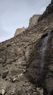 Foto de Mirko Stefani a lo largo del recorrido