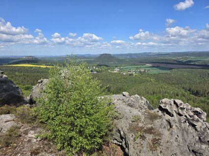 Foto von Peter Griesbach entlang der Tour