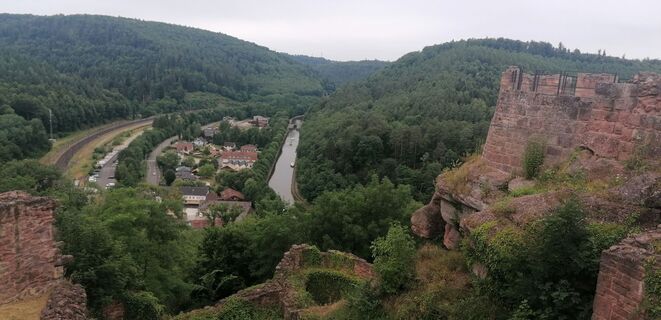 Foto von Didier Mattair entlang der Tour