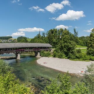 Thur und Holzbrücke