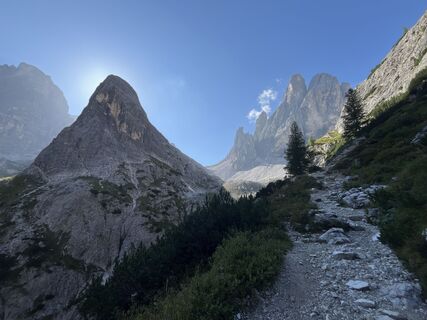Foto von Michael Geide entlang der Tour