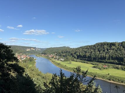 Foto von Andreas entlang der Tour