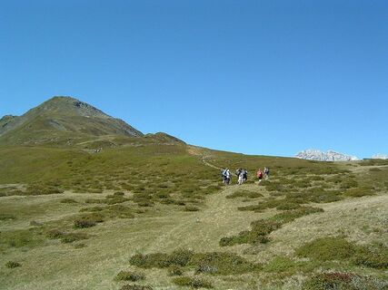 Am Weg zum Gipfel des Hohen Bösring