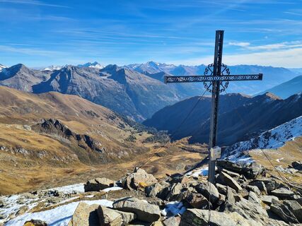 Zdjęcie z Manfred Pertl wzdłuż trasy