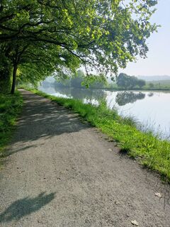 Photo de Herve Andeler le long du parcours