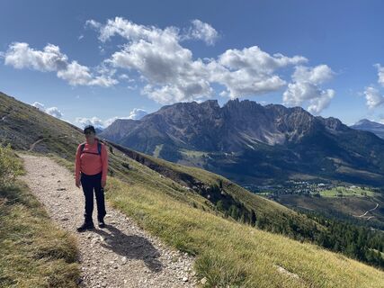 Fotografia z Peter Waltriny na trase