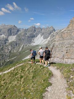 Photo de Martin Glaser le long du parcours