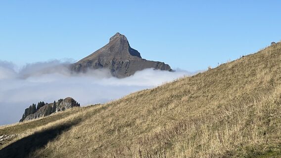 Photo de Reto Semadeni le long du parcours