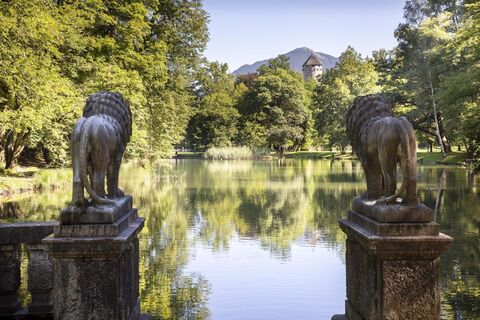 Lieblingsplatz: Löwenteich im Schlosspark Matzen