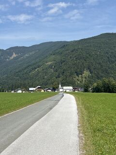 Photo de Heinz Sperl le long du parcours