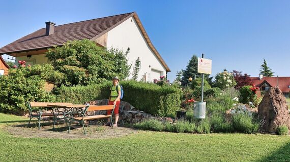 Rastplatz beim Element Feuer