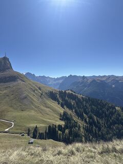 Foto von Maria Seiser entlang der Tour