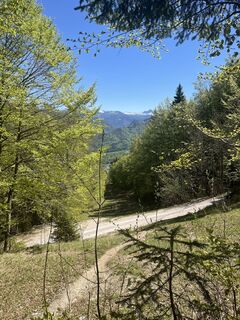 Foto von Clemens Roiß entlang der Tour