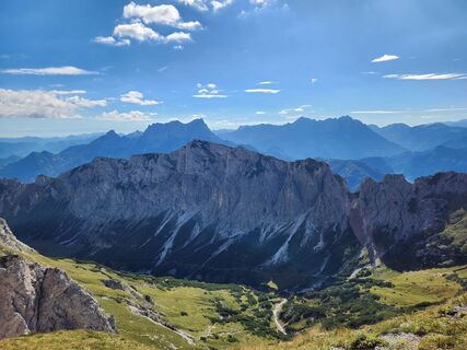 Foto von Petra Riegler entlang der Tour