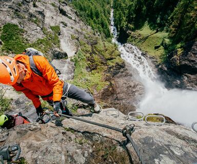 Klettersteig Lehner Wasserfall