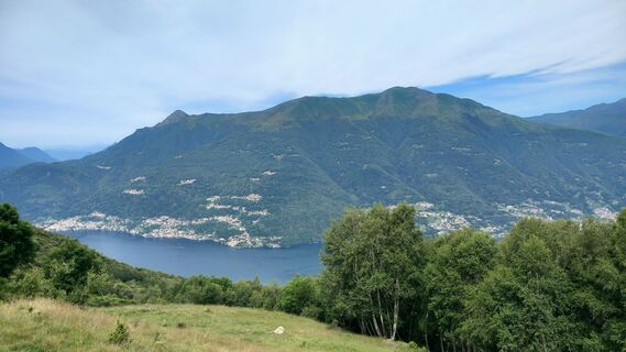 Foto von Silvano Manzoni entlang der Tour