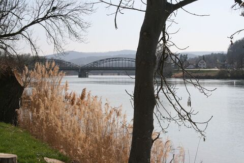 Blick auf die Aarebrücke