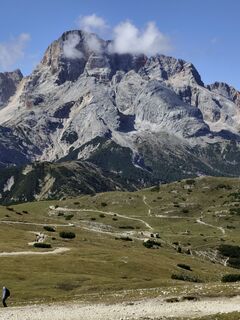 Foto von Christiane Schwalbe entlang der Tour