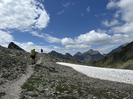 Foto von Robert Meier entlang der Tour