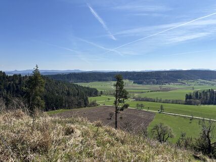 Foto de Melanie Bechtold a lo largo del recorrido
