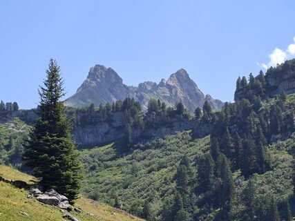Foto de Heidi Schmid a lo largo del recorrido