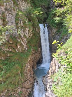 Photo de Katharina le long du parcours