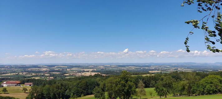 Photo de Brigitte Forsthuber le long du parcours