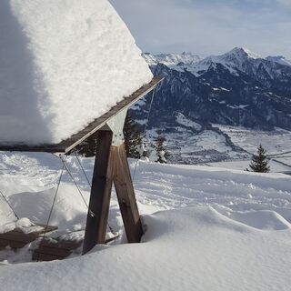 Ausicht vom Prodkopf auf die Bündner Herrschaft