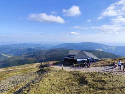 Foto von Kristick entlang der Tour