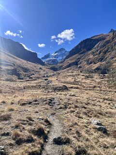Foto de Lars Fluetsch a lo largo del recorrido