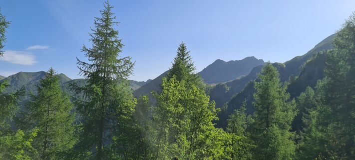 Foto von Laura Gasparotto entlang der Tour