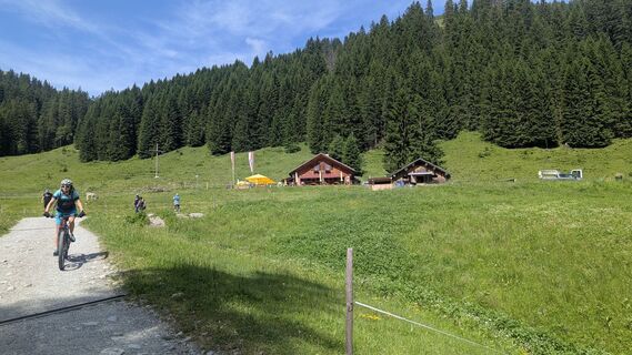 Photo de Karl Heinz Spanner le long du parcours