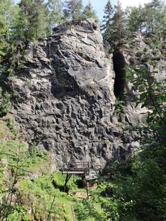 Schau-Bergwerk Schwarzes Loch