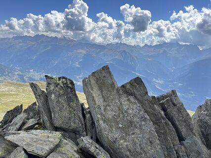 Foto de Heinrich Mocellini a lo largo del recorrido