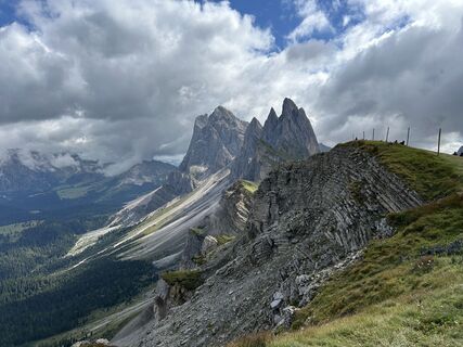 Foto fra Helmut Ertz undervejs på turen