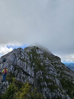 Foto von Marco entlang der Tour